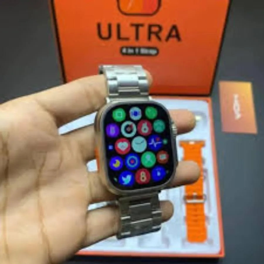 Unisex Digital Watch with 7 Straps - Ultra