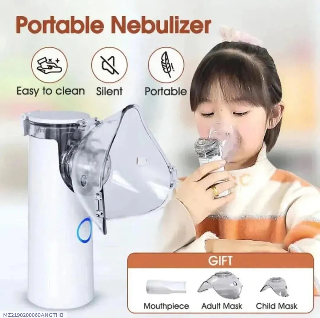 Portable Nebulizer White ABS Plastic