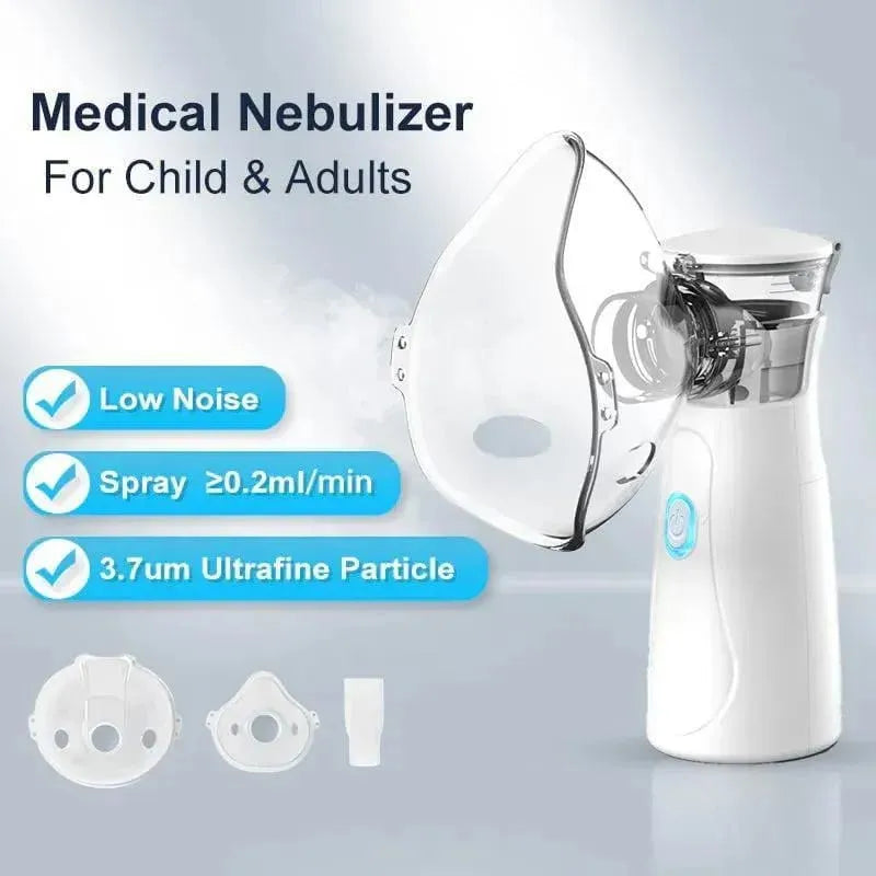 Portable Nebulizer White ABS Plastic